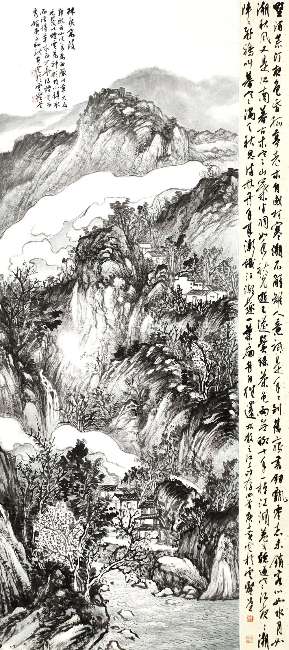 江上流韵 翰墨风云——庆祝中国共产党成立100周年书画联展在我县展出（附部分展览作品）